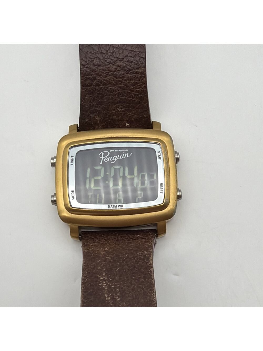 An Original Penguin Digital Watch OP-3018-BK 0509 - Working Please Read